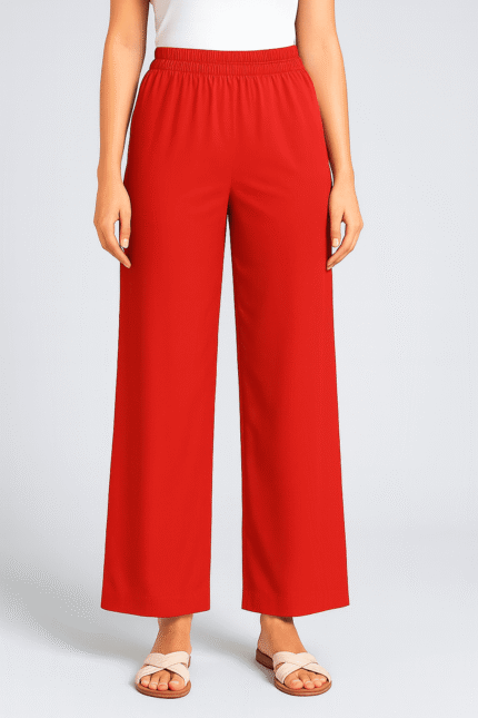 Red Palazzo Pants