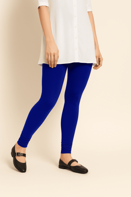 Blue Coloer Leggings
