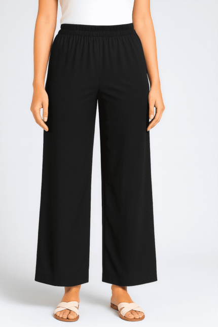 Black Color Palazzo Pants-No.1