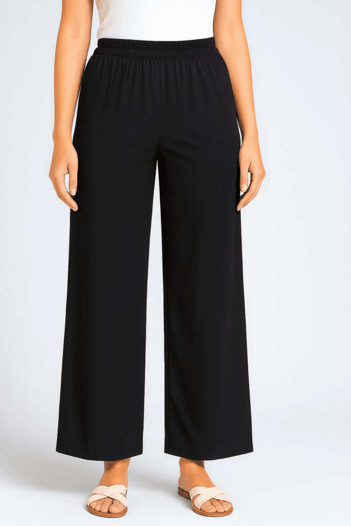Black Color Palazzo Pants-No.1