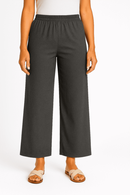 Charcoal Grey Palazzo Pant