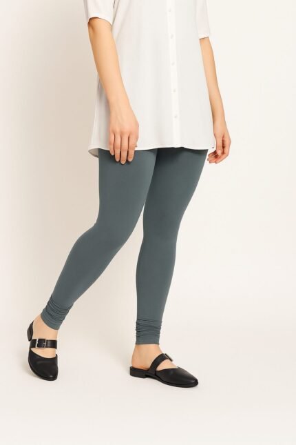 Slate grey leggings for women