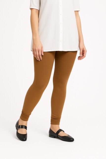 Camel tan leggings for women