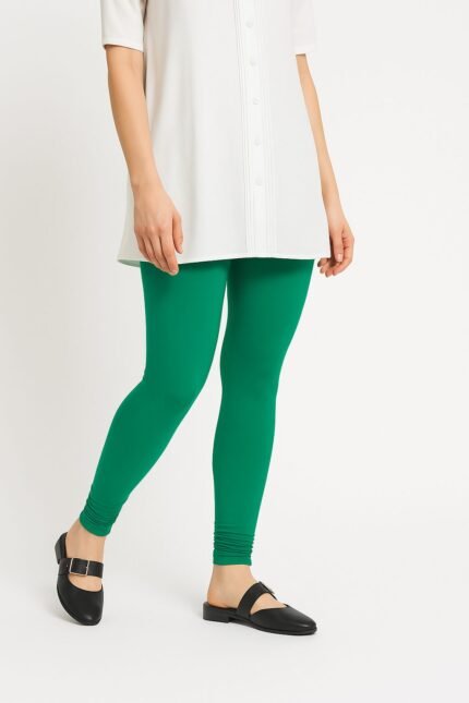 Mint green leggings for women