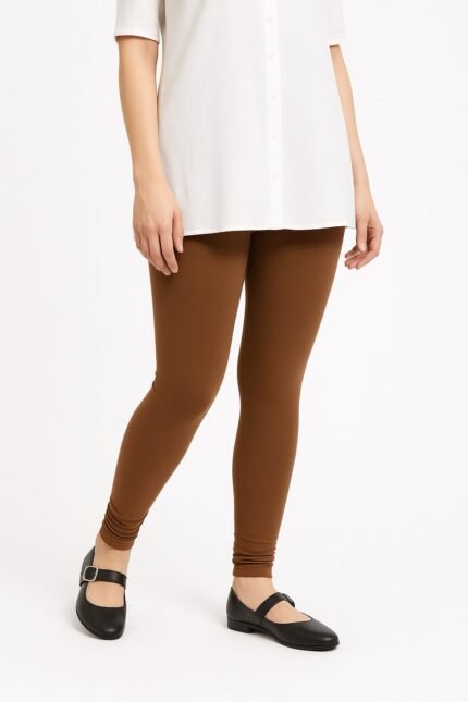 Chocolate Brown leggings for women