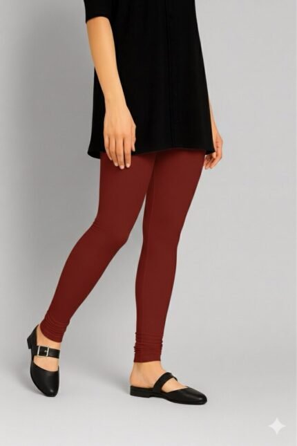 Brick Red Leggings for women