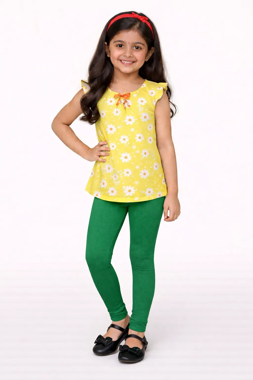 nikii_kids_green_135kb Leaf green leggings for kids